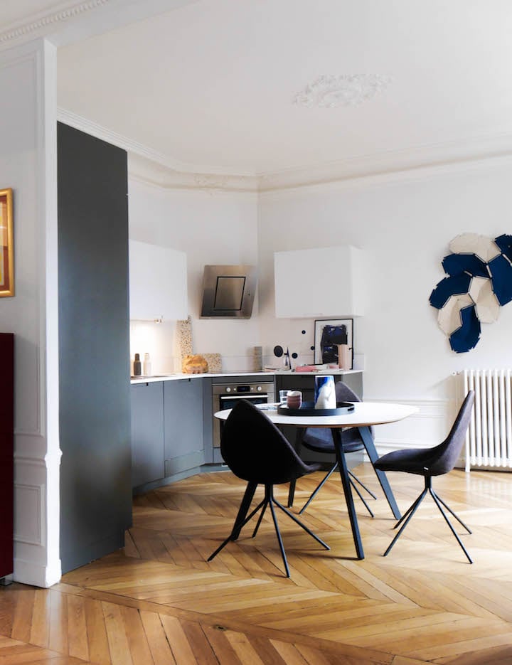 cuisine grise et blanche paris darty parquet chevron clouds bouroullec