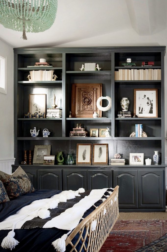 maison californienne bois meubles chambre objets vintage original