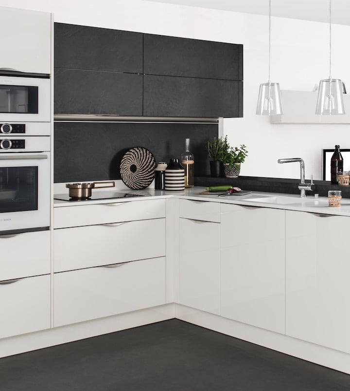 avis darty cuisine noire mat blanche design moderne salon studio