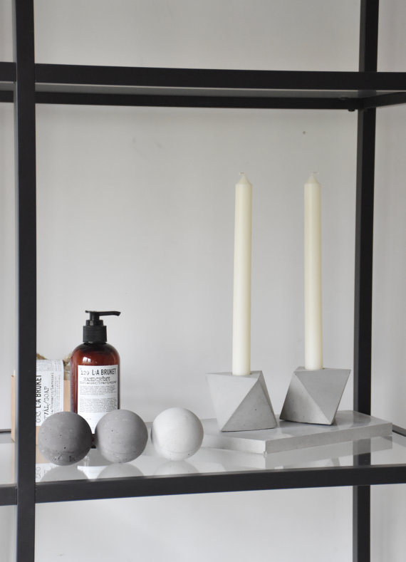 diy photophore beton hexagonale tutoriel blog deco diy