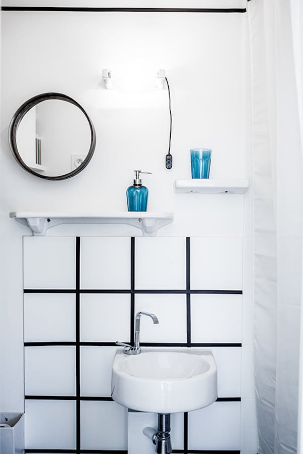 meubler et décorer la salle de bain appartement studio étudiant - blog déco - clem around the corner