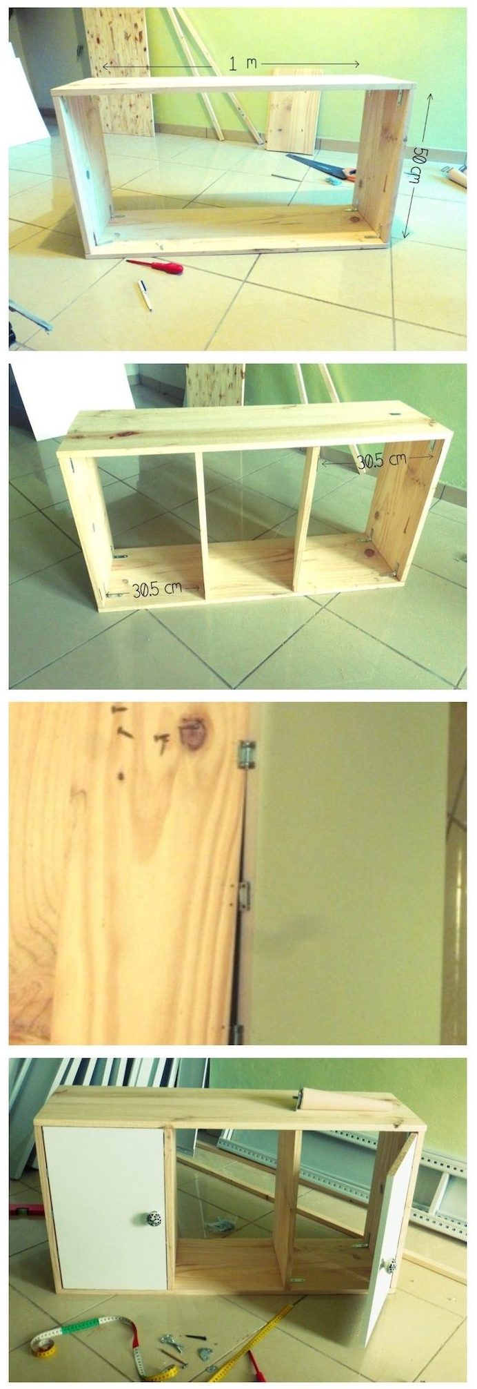 diy buffet scandinave schema fabriquer fait main