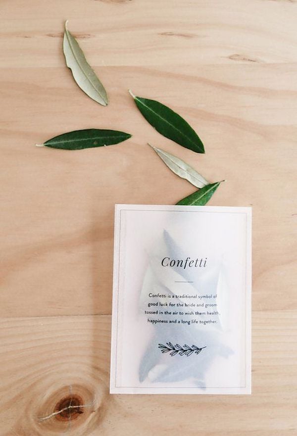 confetti mariage idee originale olivier deco ceremonie laique