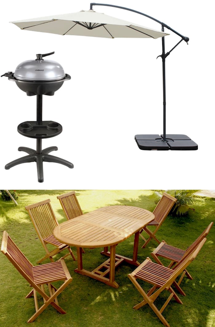 terrasse et jardin table repas famille amis bois guinguette blog deco design