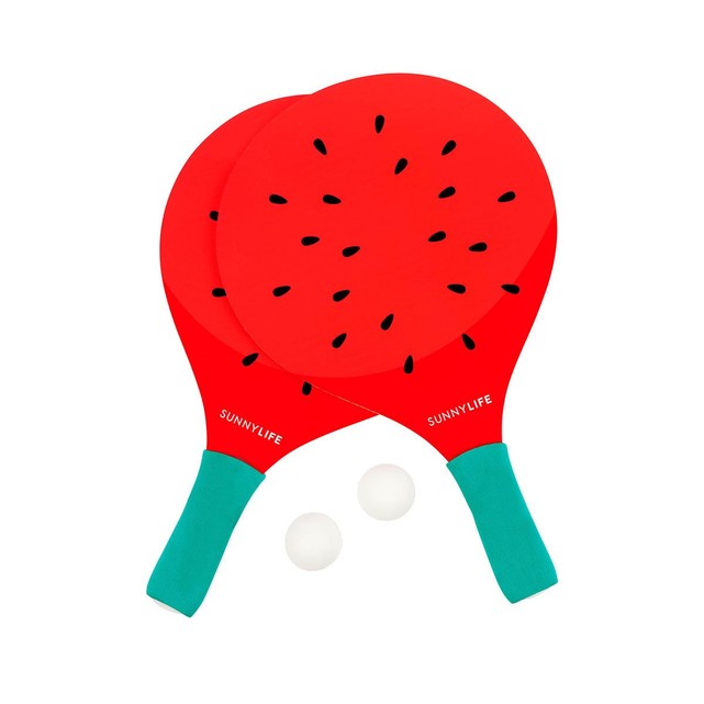 raquette de plage pasteque pas cher pool party soiree piscine