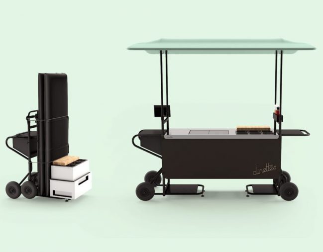 cuisine démontable amovible evenementiel DINETTES Benjamin Charles Simon Joyau