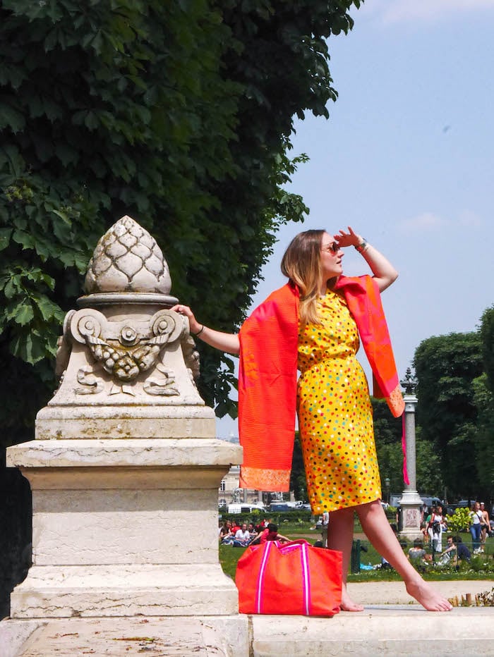 plage a paris le jacquard français pose model mannequin clemaroundthecorner blog déco