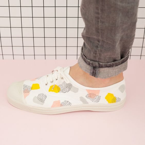 comment customiser ses chaussures bensimon diy