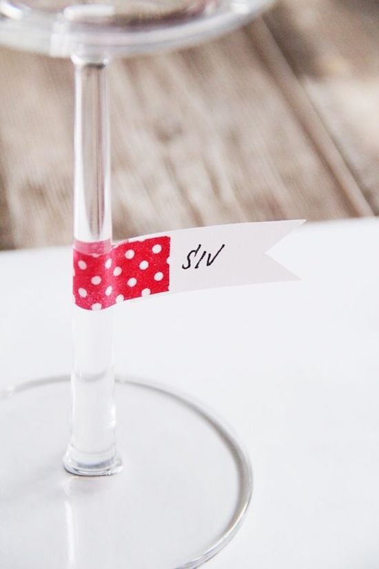 que faire avec du masking tape porte nom mariage idée deco blog déco