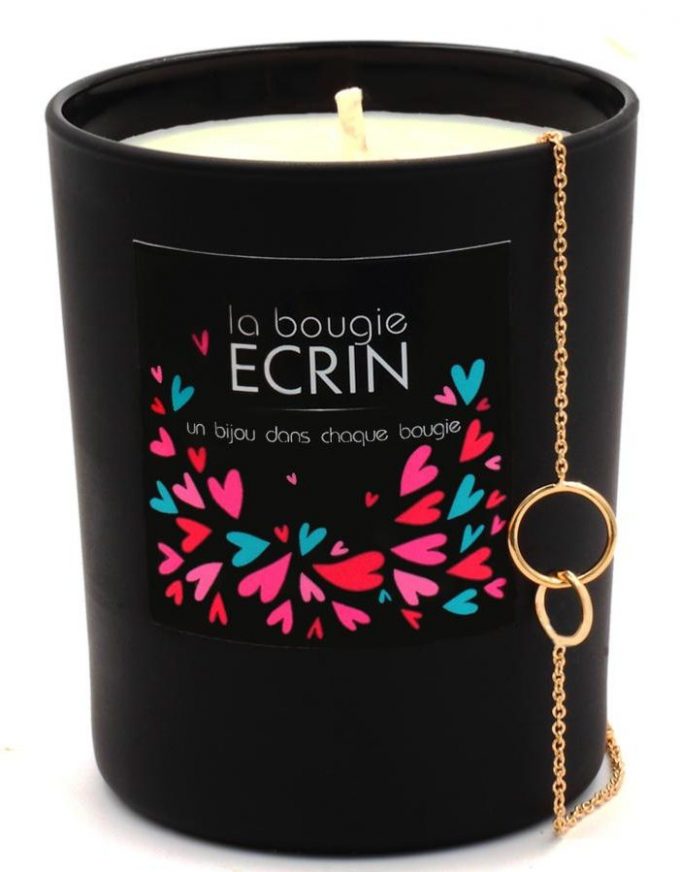 bougie écrin mot personnalisable bougies bijoux avis clemaroundthecorner