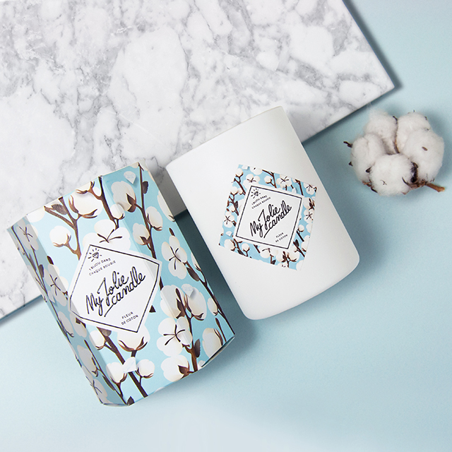 avis fleur de coton my jolie candle bracelet collier caché dans la cire