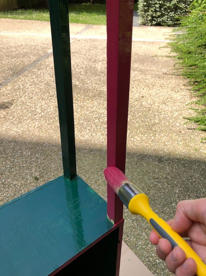 peinture candy bar diy pour mariage anniversaire clemaroundthecorner