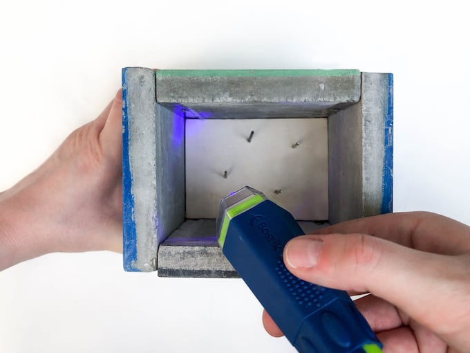 tutoriel fabriquer cache pot diy carreaux de ciment - Blog déco - Clemaroundthecorner