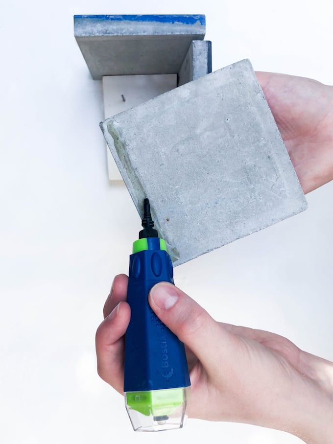 tutoriel fabriquer cache pot diy carreaux de ciment - Blog déco - Clemaroundthecorner