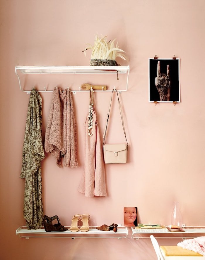 maze intrior marque déco suède rose