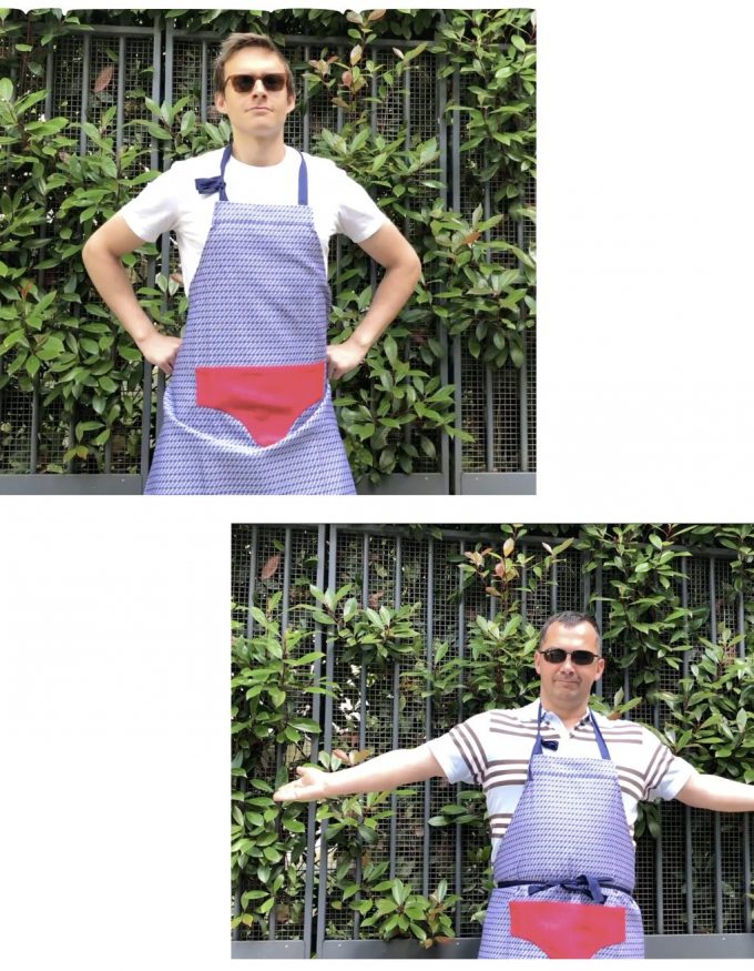 le jacquard slip francais collaboration top chef tablier slip clemaroundthecorner