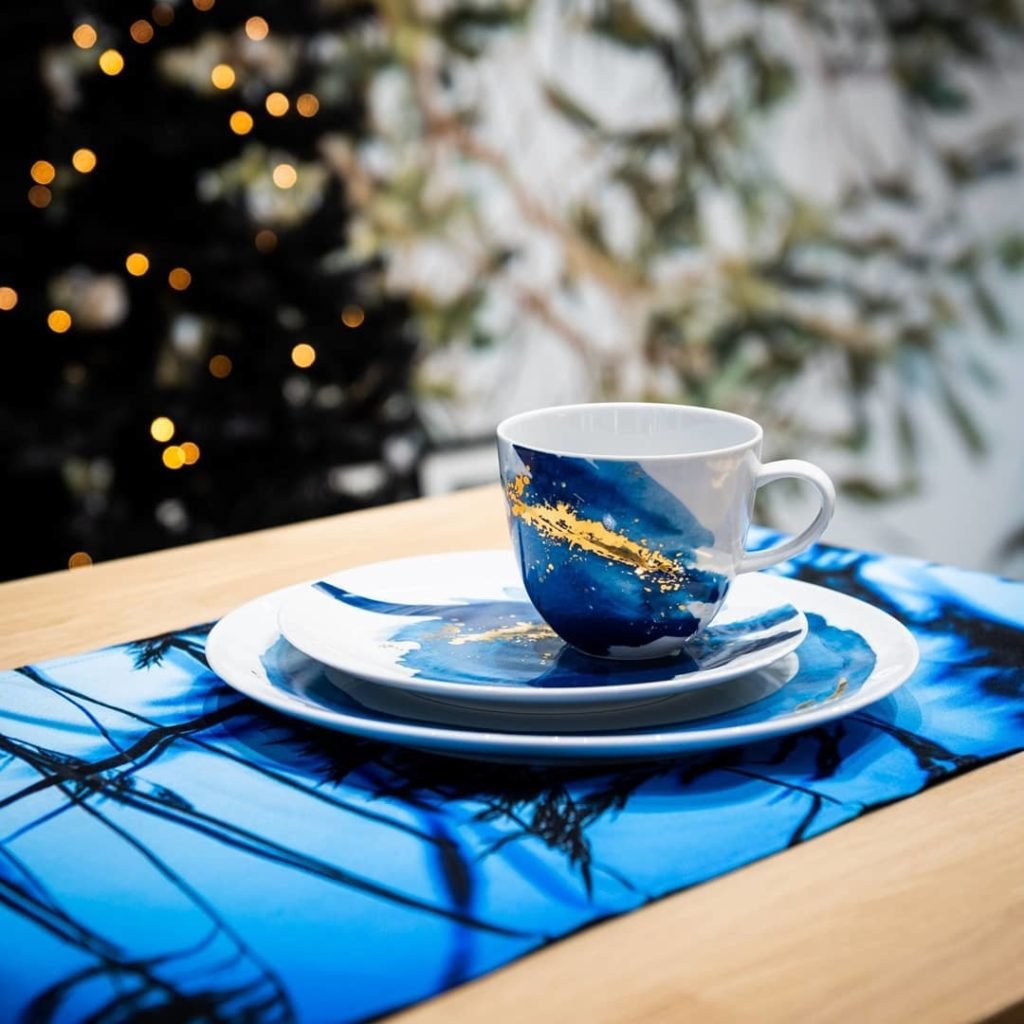 vaisselle noel art de la table personnalisation diy - blog déco design - clem around the corner