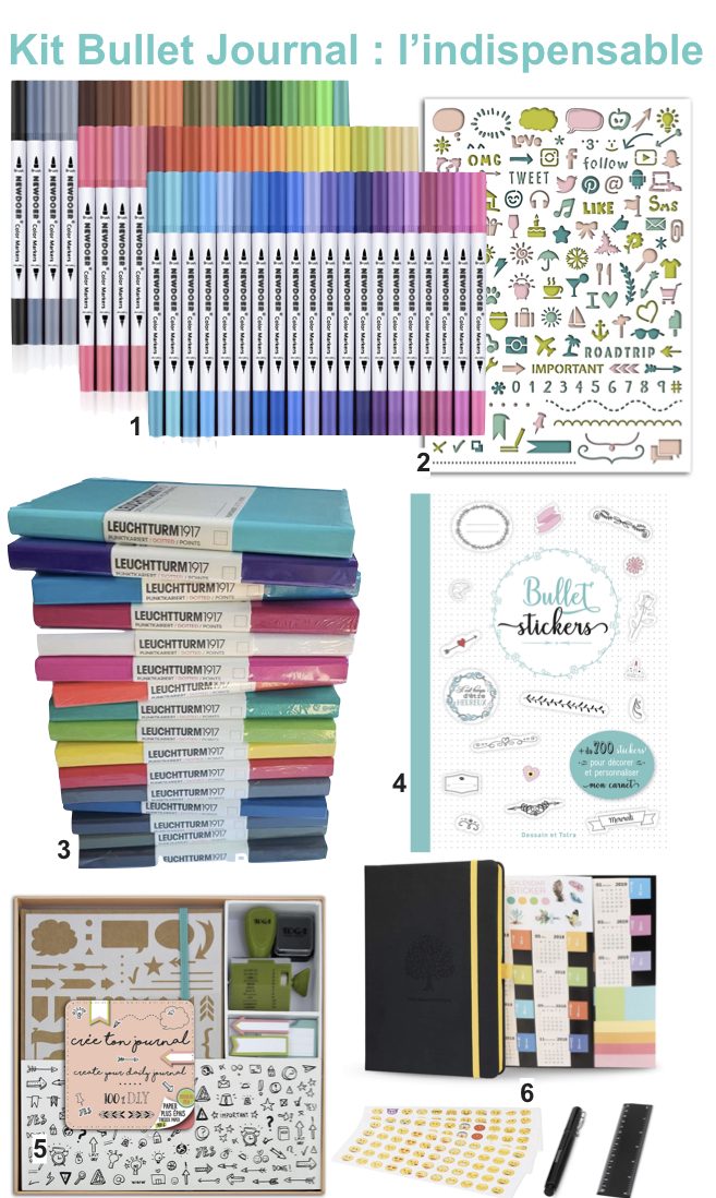 calligraphie bullet journal avis kit démarrage style carnet blog deco clemaroundthecorner