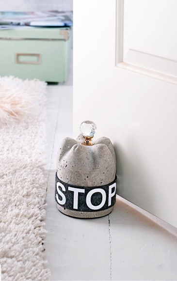 doorstop diy cale porte a faire soi meme blog deco clemaroundthecorner
