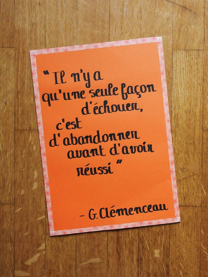 motivational quotes citation cadre diy masking tape