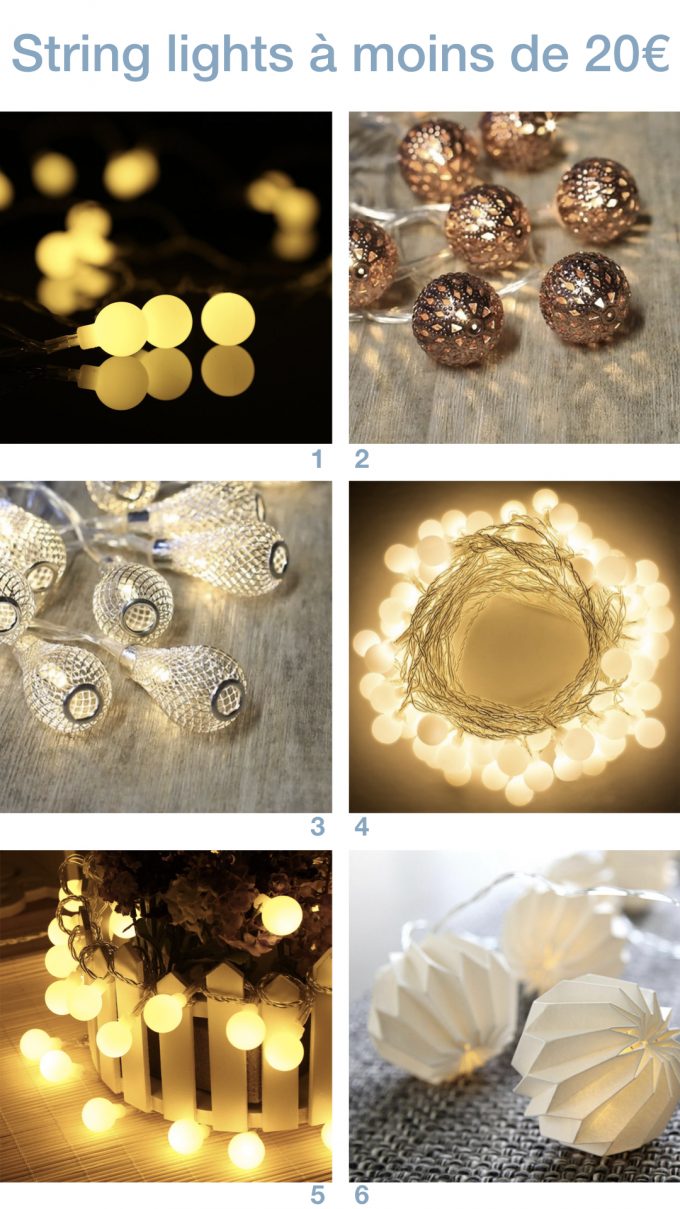 string light pas cher avis blog deco clemaroundthecorner