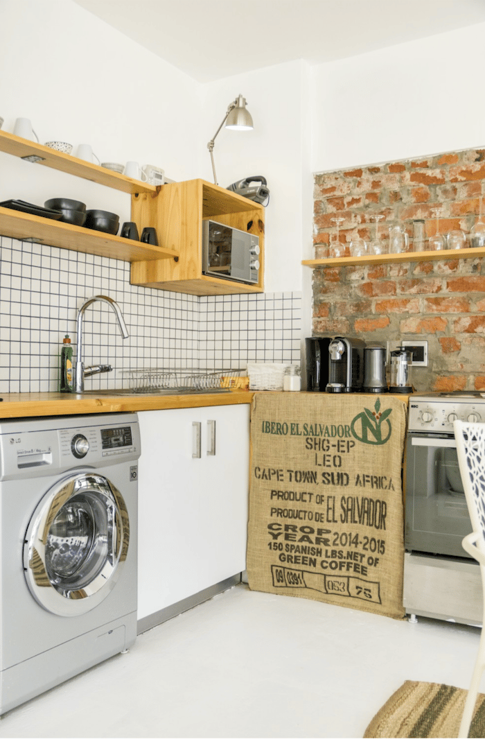 appartement cape town location cuisine retro diy