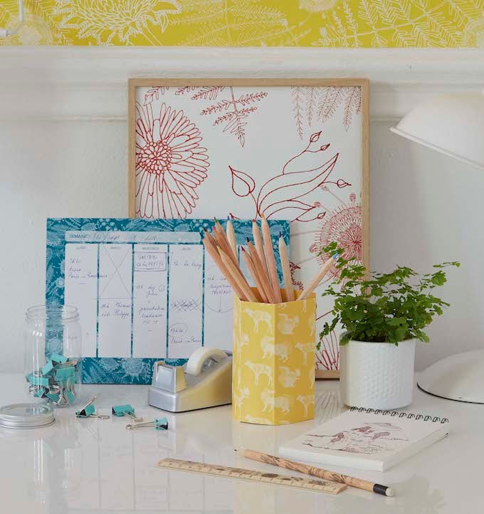 truffaut x atelier mouti collection coin bureau créatif - blog déco - clem around the corner