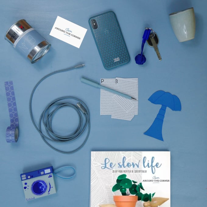 cv coloré idée inspiration couleur hypnotik bleu - Blog déco - Clem around the corner