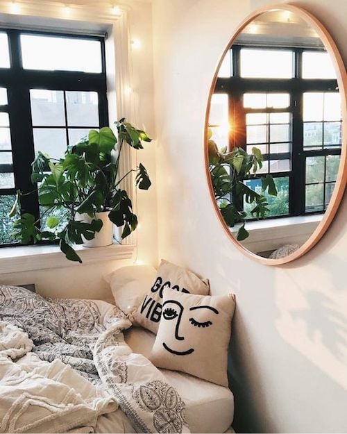 aménager 20m2 miroir original chambre optimisation studio blog déco design décoration