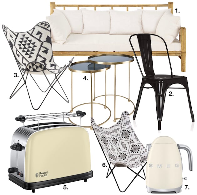 idée déco salon exterieur cosy butterfly aa fauteuil chaise canapé bouilloire grille pain déco