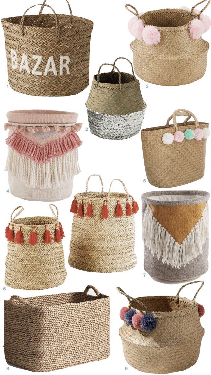 panier en bambou tressé osier rotin thailandais blog déco clem around the corner