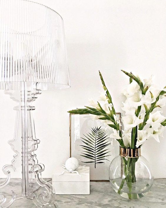 bourgie kartell lampe Polycarbonate plastique design bougie lampe de createur retro blog deco clemaroundthecorner