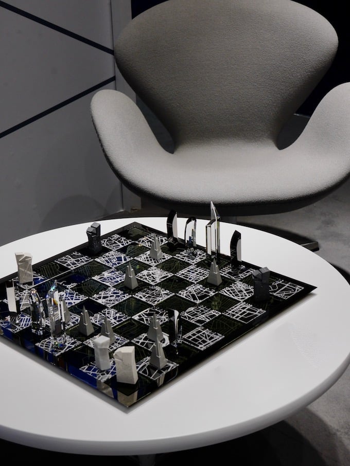 daniel libeskind jeu echec original swarovski histoire design polonais - blog déco - clem around the corner