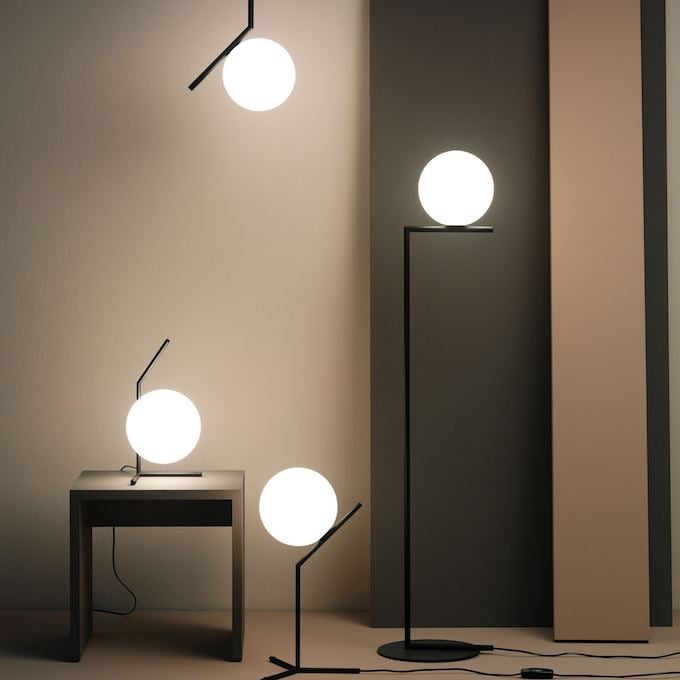 lampadaire Flos Michael Anastassiades salon pied suspension luminaire suspendu design  - blog decoration clem around the corner