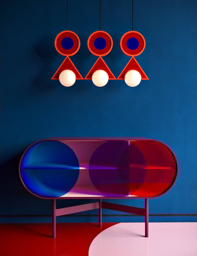 daria zinovatnaya blog déco clemaroundthecorner commode rangement couleurs ronds formes géometrique