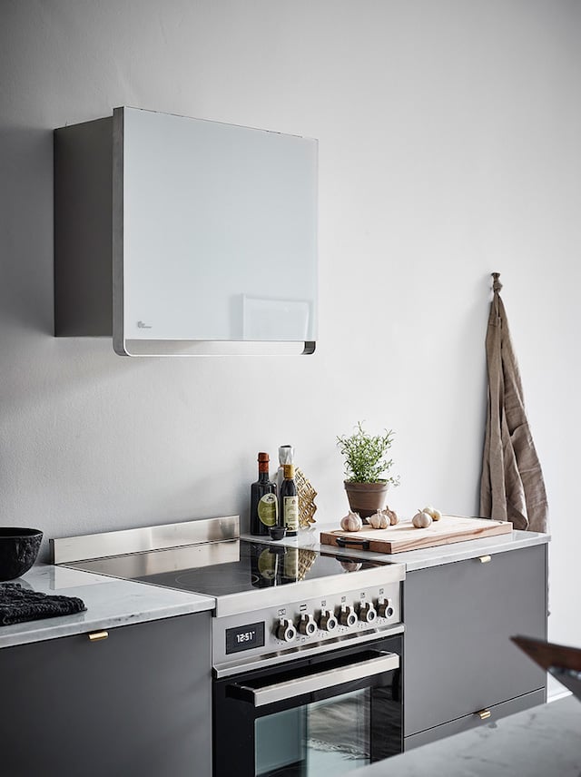 cuisine grise minimaliste shades of grey - blog déco - clem around the corner