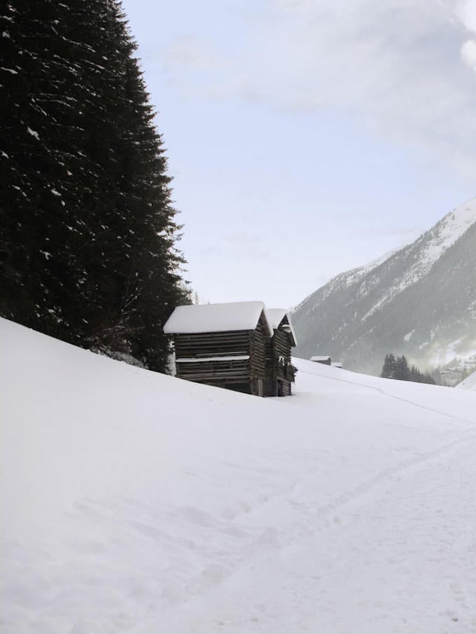 hotel chic en pleine montagne neige ruisseau tyrol autriche blog déco clem around the corner