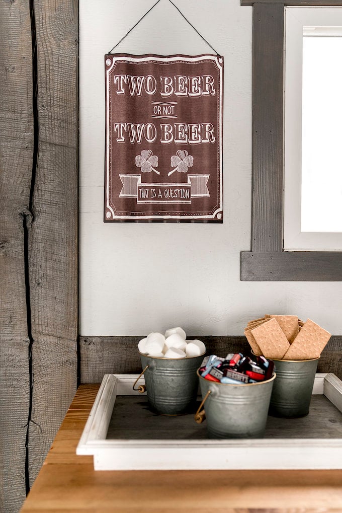 petit chalet vintage goûter citation drôle blog déco clem around the corner