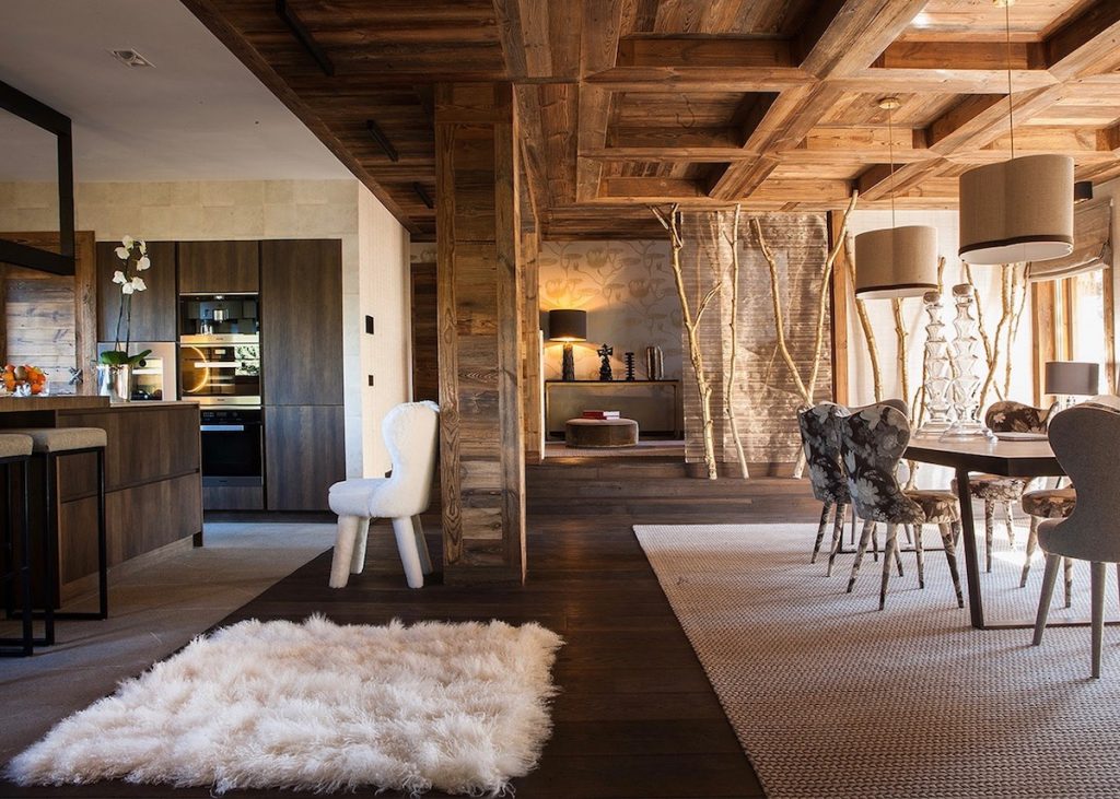 visite déco chalet du Père Noël salon megève - blog décoration - clem aroud the corner