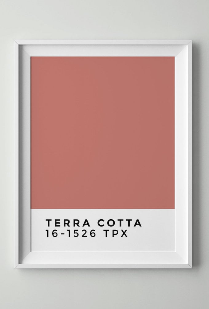 couleur terracotta rose blush pantone référence blog déco clem around the corner