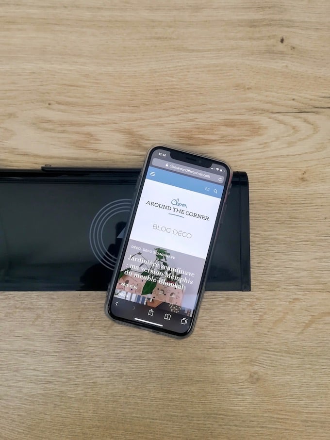 équipement audio bigben enceinte connectée chargeur induction blog déco clem around the corner