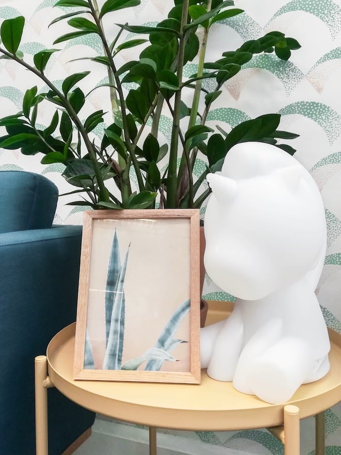 équipement audio bigben licorne luminous sono chez moi blog déco clem around the corner