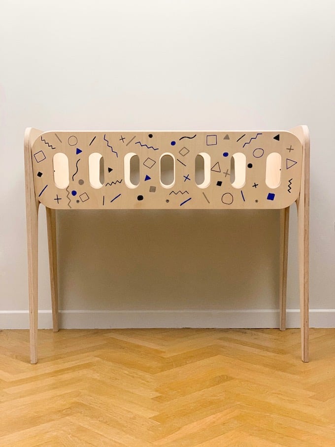 jardinière scandinave bois diy personnlisation marqueur design blog déco clem around the corner