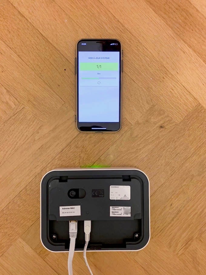 diagral e one mise en marche installation alarme connectée application blog déco clem around the corner