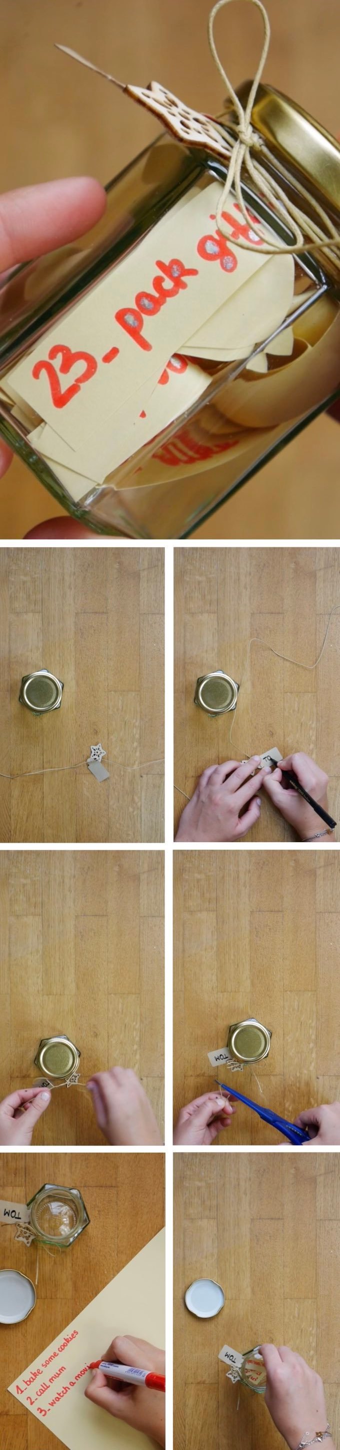 calendrier avent diy bocal activités avant noël blog déco clem around the corner