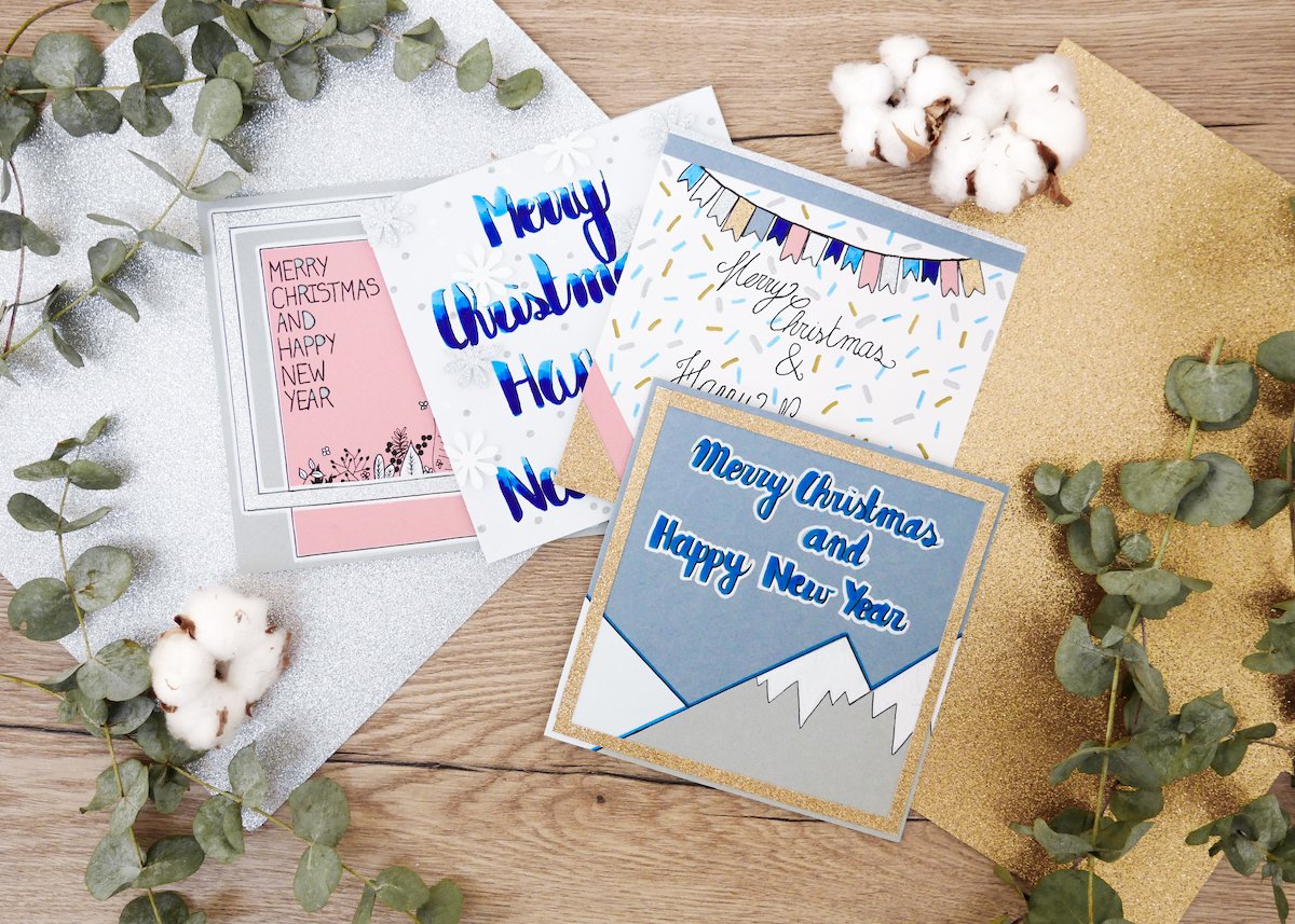 carte de voeux fin d'année idées originales noël blog déco clem around the corner