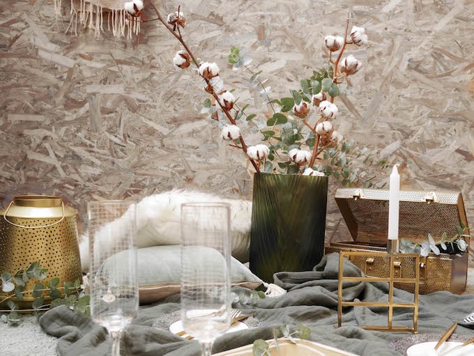 diner romantique de Noël vivre slow life entre amis couple déco osb - blog décoration - Clem around the corner