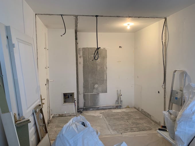 travaux rénovation avant après salle de bain - blog déco - clem around the corner