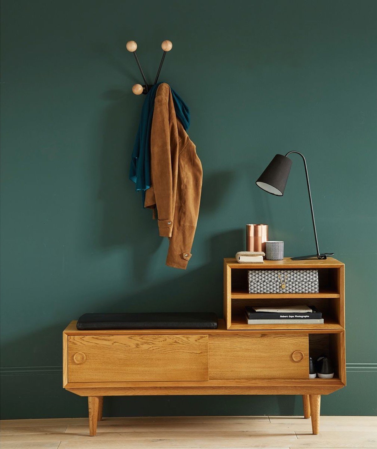 astuces pour ranger les chaussures banc entrée blog déco clem around the corner