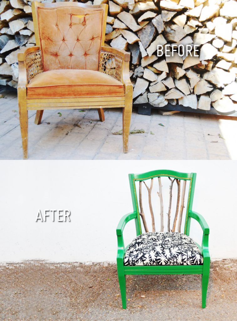 DIY chaise ranch bois - blog déco - clem around the corner